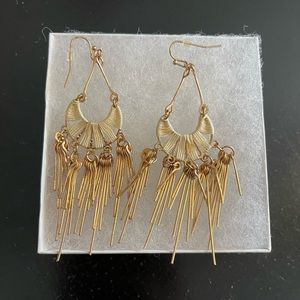 Gold Dangle Earrings
